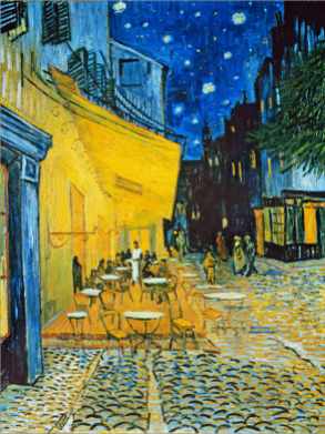 Terrasse du café le soir, Vincent Van Gogh